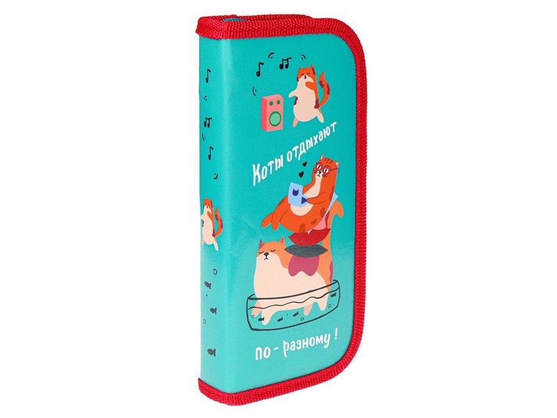 Пенал 1 секция КОТЯТА-1 190*90 мм (лам. картон) ПН-1127