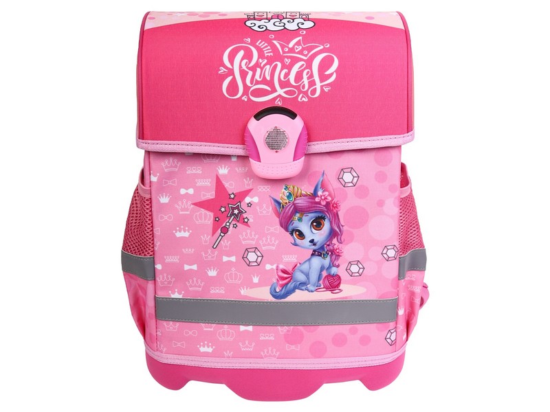 Ранец ортопедический «КОШЕЧКА-ПРИНЦЕССА» 36*28*21 см