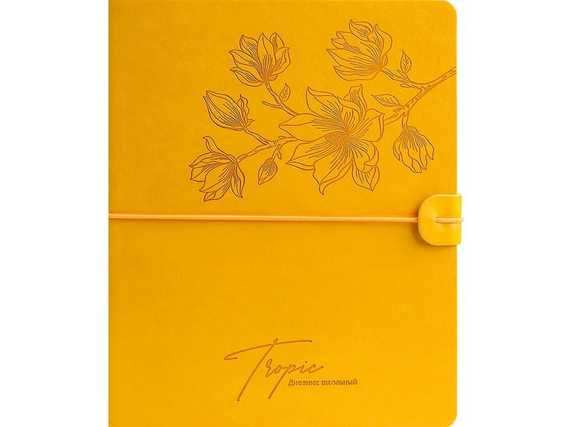 Купить оптом Дневник школьный 48л. 1-11 классы TROPIC (кожзам, интегр. обл., переплет шнурком) Д48-9926 в Луганске