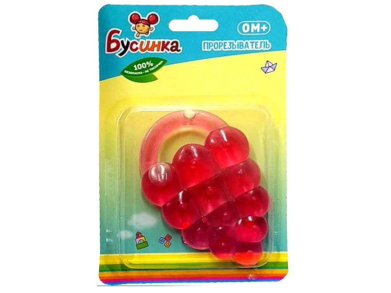 Прорезыватель «Гроздь винограда» с водой 1087