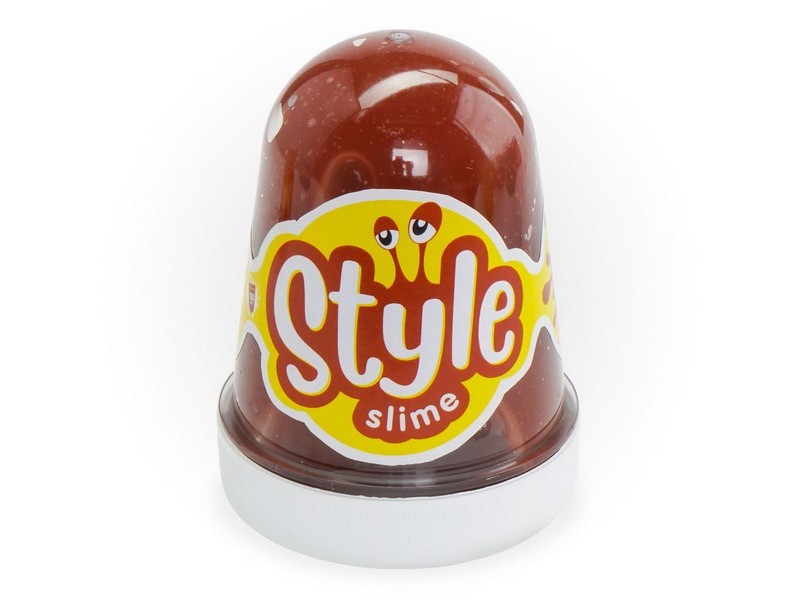 Купить оптом Слайм коричневый с ароматом колы 130 мл в Луганске