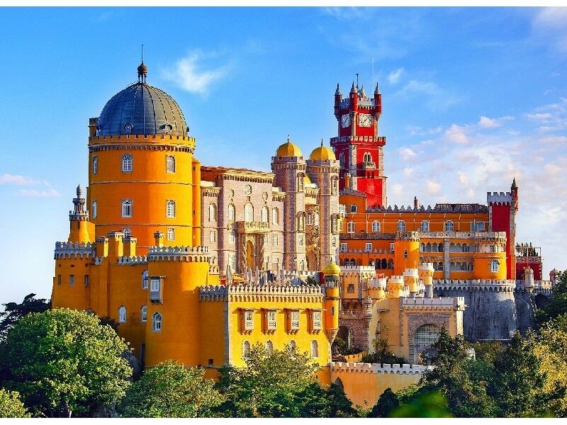 Холст с красками 22х30 см по номерам. ДВОРЕЦ ПЕНА