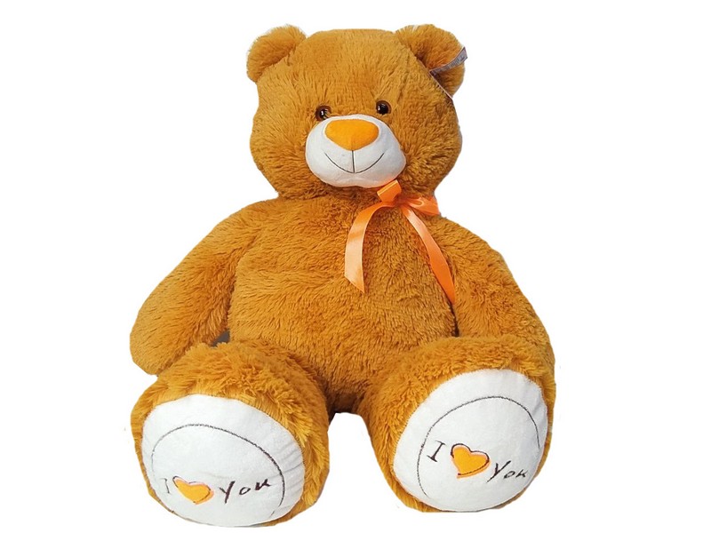 Мишка Тим Love 45см рыжий 202108/45-3