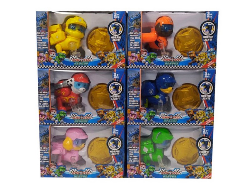 Герой Щенячий патруль на бат. 19*13*8 см в кор. YY507