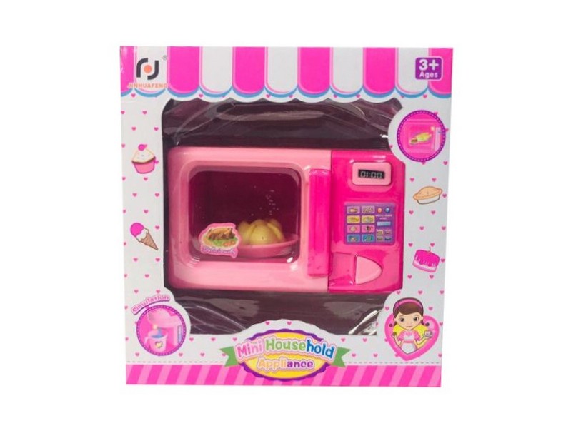 Микроволновка (свет) на бат. 15*15*8 см в кор. 27794