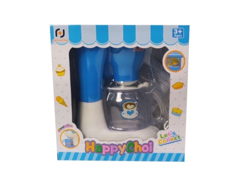 Кофемашина (свет, звук) на бат. 15*15*8 см в кор. 3521-27