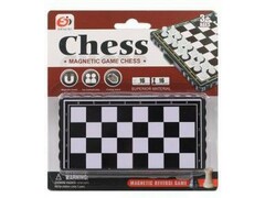 54922 [S1102-1]Шахматы магнитные 13,8*13,2 см на планшете S1102-1