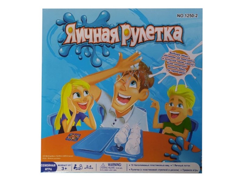 Настольная игра "Яичная рулетка" 1250-2