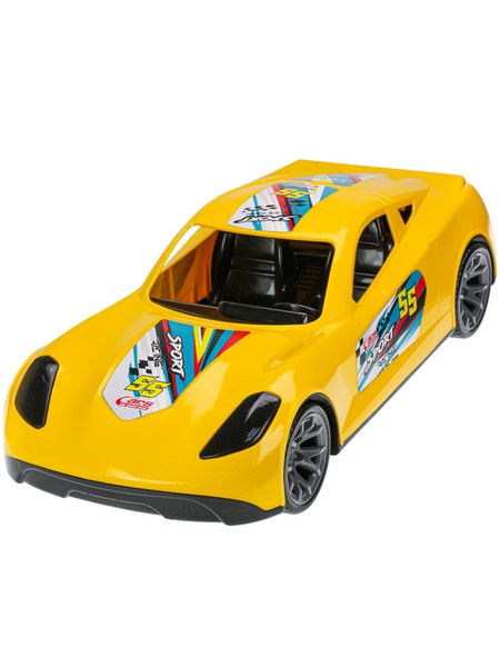 Машина Turbo "V-MAX" желтая 40 см И-5853