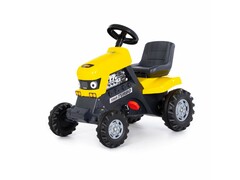 56383 [89311]Каталка-трактор с педалями "Turbo" жёлтая