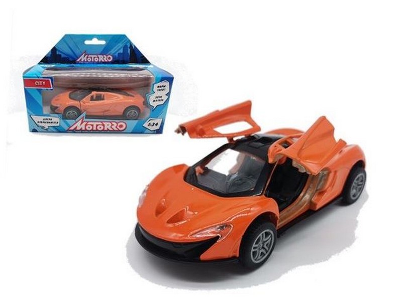 Motorro. Машина металл. McLaren 1:34 инерц. (откр. двери, свет, звук)