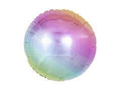57005 [401500GP]Шар-круг «Нежная радуга» градиент 46 см