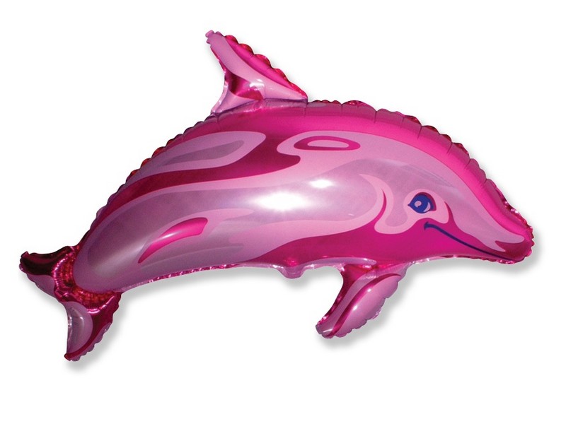 Шар-фигура «Дельфин» фуше 94 см