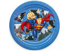 57158 [286597]Набор тарелок «Супермен» 18 см 6 шт