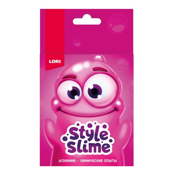 Химические опыты «Style Slime» розовый