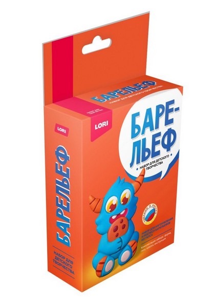 Купить оптом Барельеф из гипса "Монстрик-сладкоежка" в Луганске