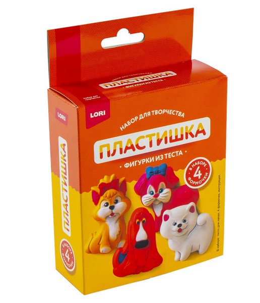 Купить оптом Фигурки из теста "Маленькие собачки" 4 формы в Луганске