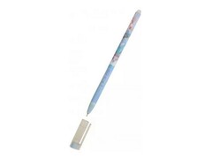 59067 [QX-1832]Ручка гелевая со стираемыми чернилами «ПРИНЦЕССЫ» 0,5 мм СИНЯЯ (12шт/уп)