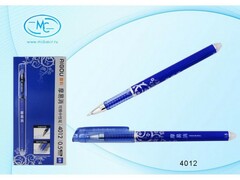 59082 [4012 синяя]Ручка гелевая со стираемыми чернилами 0,5мм СИНЯЯ (12шт/уп)