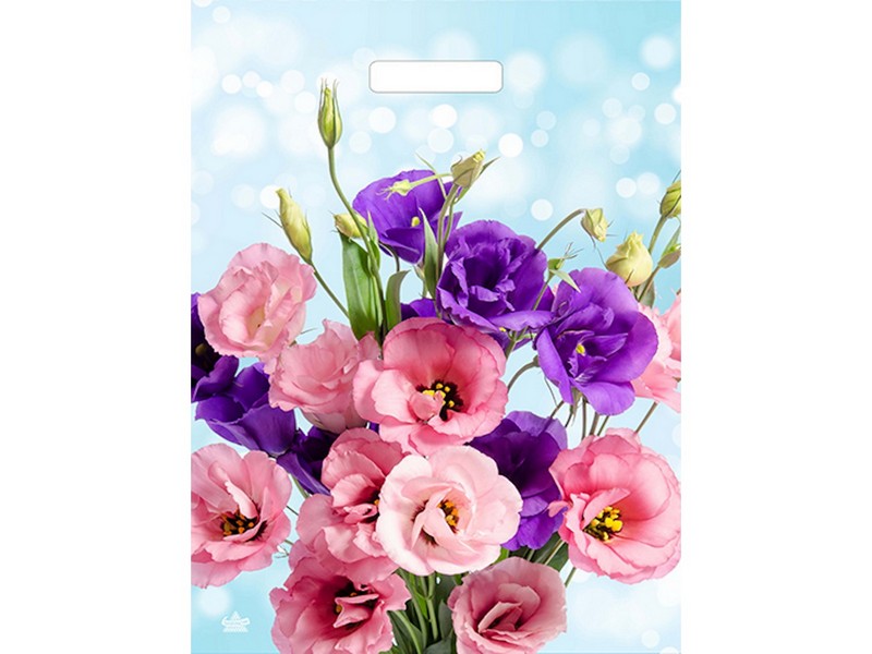 Пакет полиэтиленовый вырубной «ЭУСТОМЫ» 45*34см