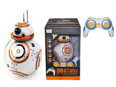 59724 [WY-24A]Робот-шар на р/у «BB-8» (звук, аккум., USB) 17*27*17 см в кор. WY-24A