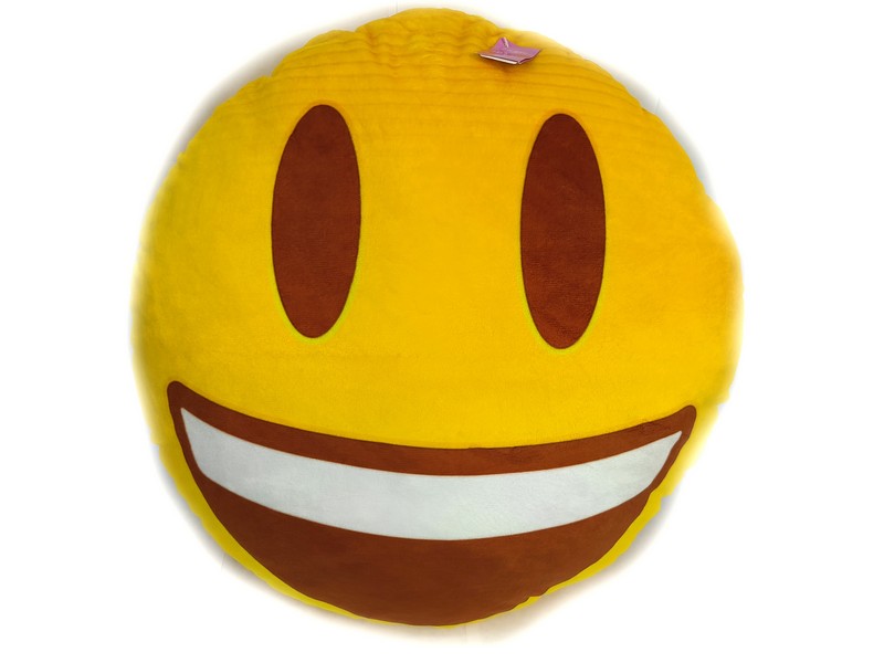 Подушка-игрушка Смайл улыбка 48*48см SML-002