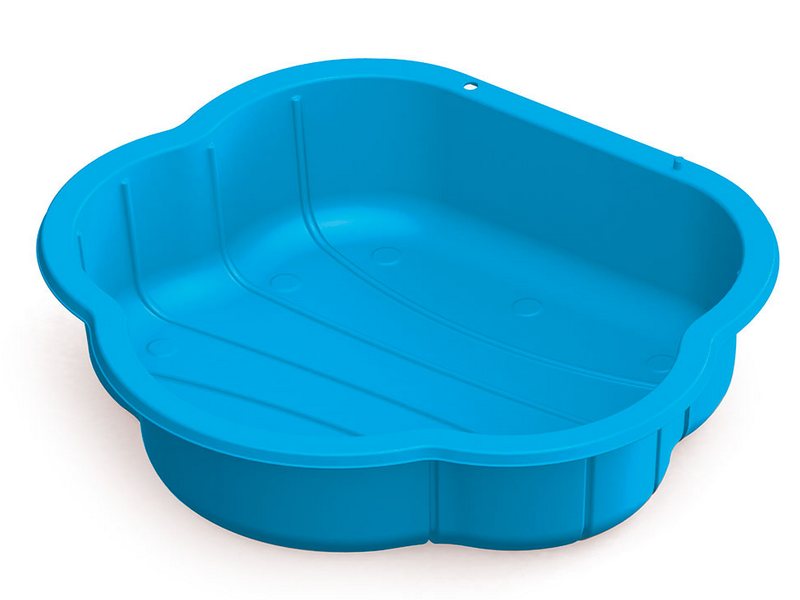 Песочница пластик. DOLU «Ракушка» (песок/вода) 74*80*20 см голубая