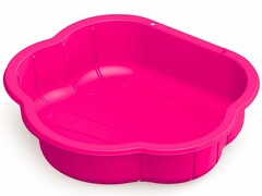 60410 [3045]Песочница пластик. DOLU «Ракушка» (песок/вода) 74*80*20 см розовая