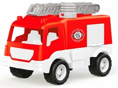 60416 [7022]Пожарная машина DOLU с водяной помпой 40*23*20 см в кор. 7022