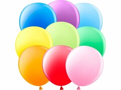 60493 [918000]Набор воздушных шаров ассорти, пастель 18'' 25 шт