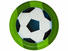 60525 [77162]Набор тарелок «Футбольный мяч» 18 см 6 шт