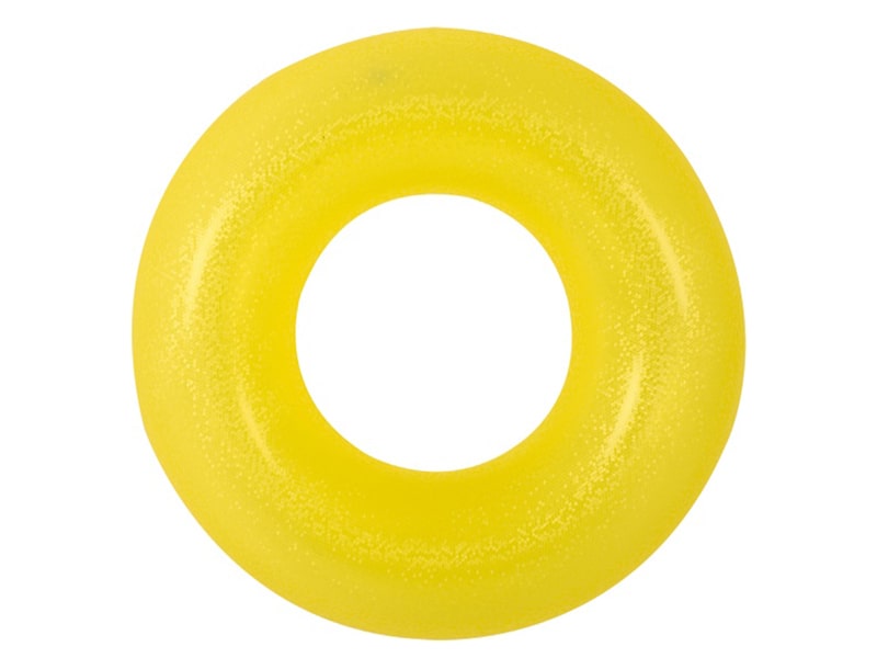 Круг надувной 90 см желтый 14+ 90247