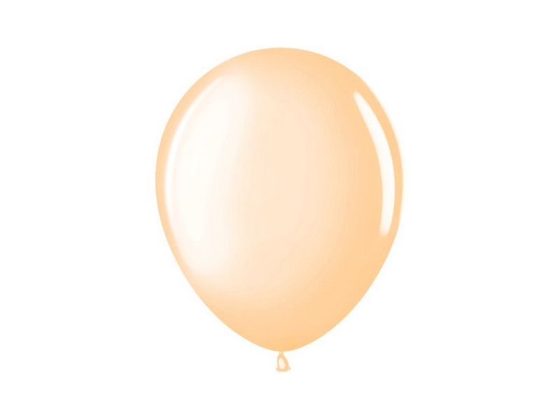 Набор воздушных шаров персиковый, металлик 5'' 100 шт