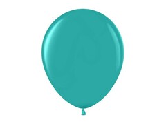 61968 [705008]Набор воздушных шаров изумрудно-зеленый, металлик 5'' 100 шт