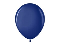 61974 [710005]Набор воздушных шаров темно-синий, пастель 10'' 100 шт