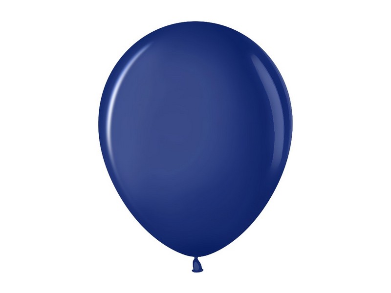 Набор воздушных шаров темно-синий, пастель 10'' 100 шт