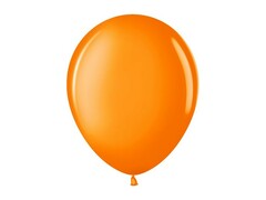 61979 [711026]Набор воздушных шаров оранжевый, пастель 10'' 100 шт