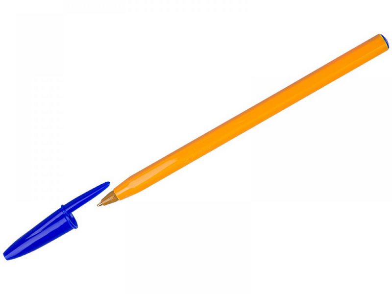 Ручка шариковая «BIC. Orange» оранжевый корпус 0,8 мм СИНЯЯ (20шт/уп)