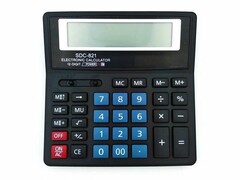 62565 [SDC-821]Калькулятор настольный 12-разрядный 15*15 см SDC-821