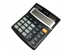 62566 [CT-812N]Калькулятор настольный 12-разрядный 12*10 см CT-812N