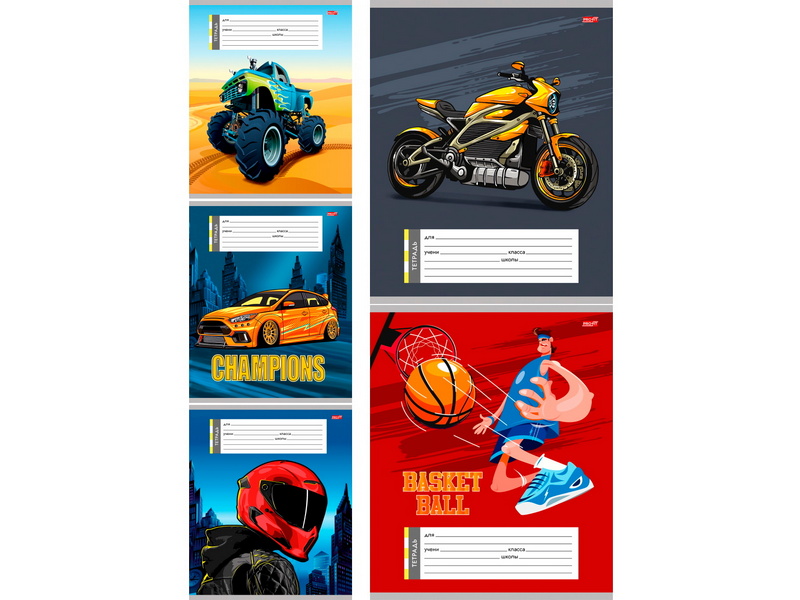 Тетрадь 18 л КЛЕТКА «МОЛОДЕЖНЫЙ АРТ» (мелов. картон, офсет)