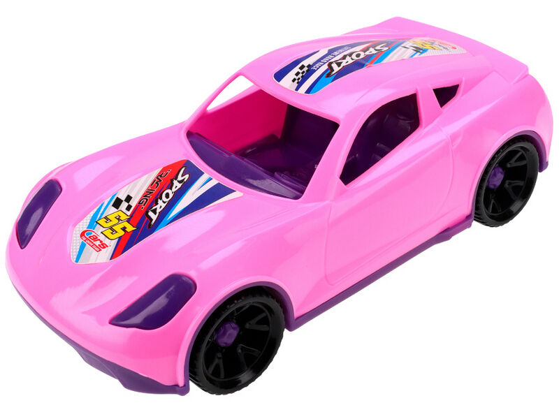 Машина Turbo "V" розовая 18,5 см И-8035