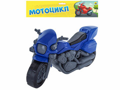 Мотоцикл «ХАРЛИ» синий 25 см И-3409