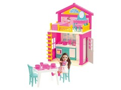 65044 [03661]Дом для куклы «DeDe. Lola's house 2 floors» с куклой и аксесс. 40*29*5 см в кор. 03661