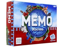 65339 [7205]Игра логическая с карточками "Мемо. Москва"