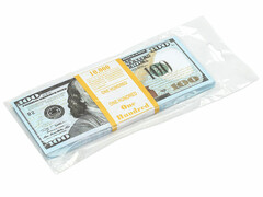 Деньги шуточные «100 долларов» 15,5*6,5 см