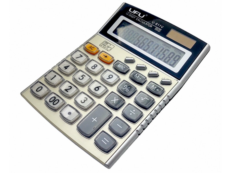 Калькулятор настольный 12-разрядный «UFU» 11*15 см
