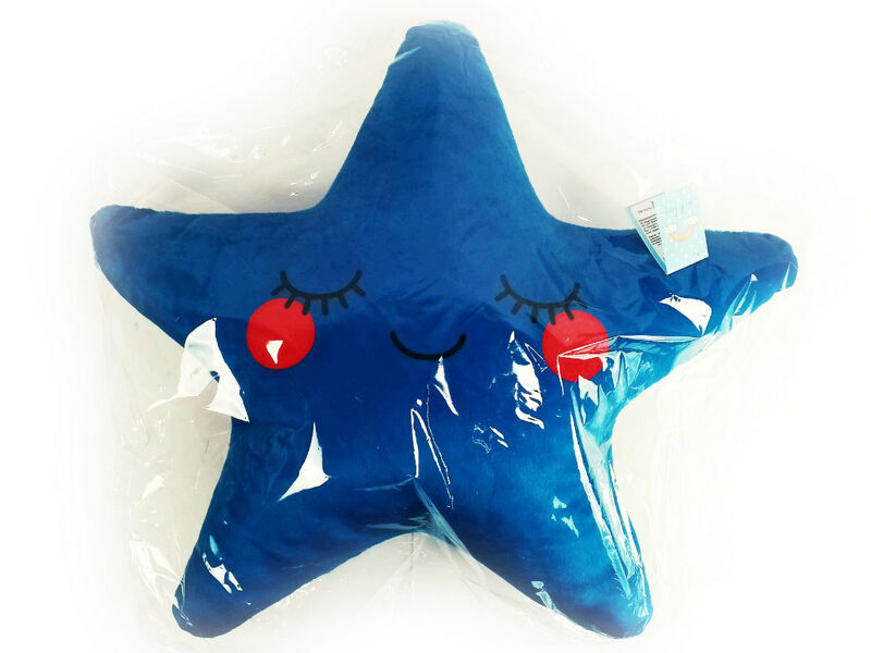 Подушка-игрушка Звезда синяя 45х45см DLS-007