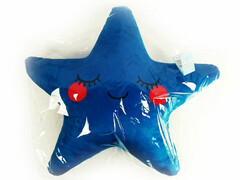 66869 [DLS-007]Подушка-игрушка Звезда синяя 45х45см DLS-007