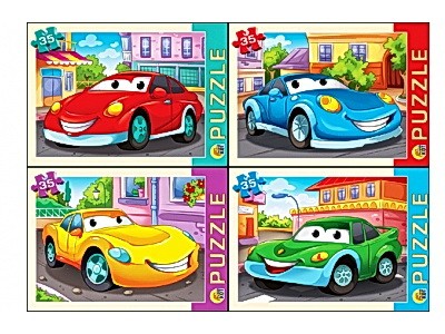 ПАЗЛЫ 35 элементов. ВЕЛИКОЛЕПНЫЕ ТАЧКИ кратно 32